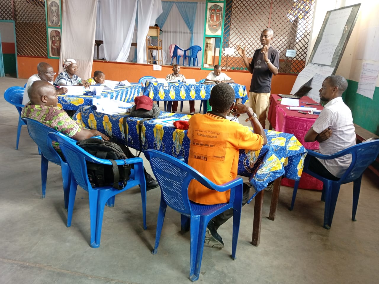 Sensibilisation de masse Caritas Kasongo